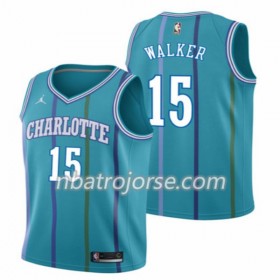 Män Charlotte Hornet Kemba Walker 15 Jordan Classic Edition Swingman